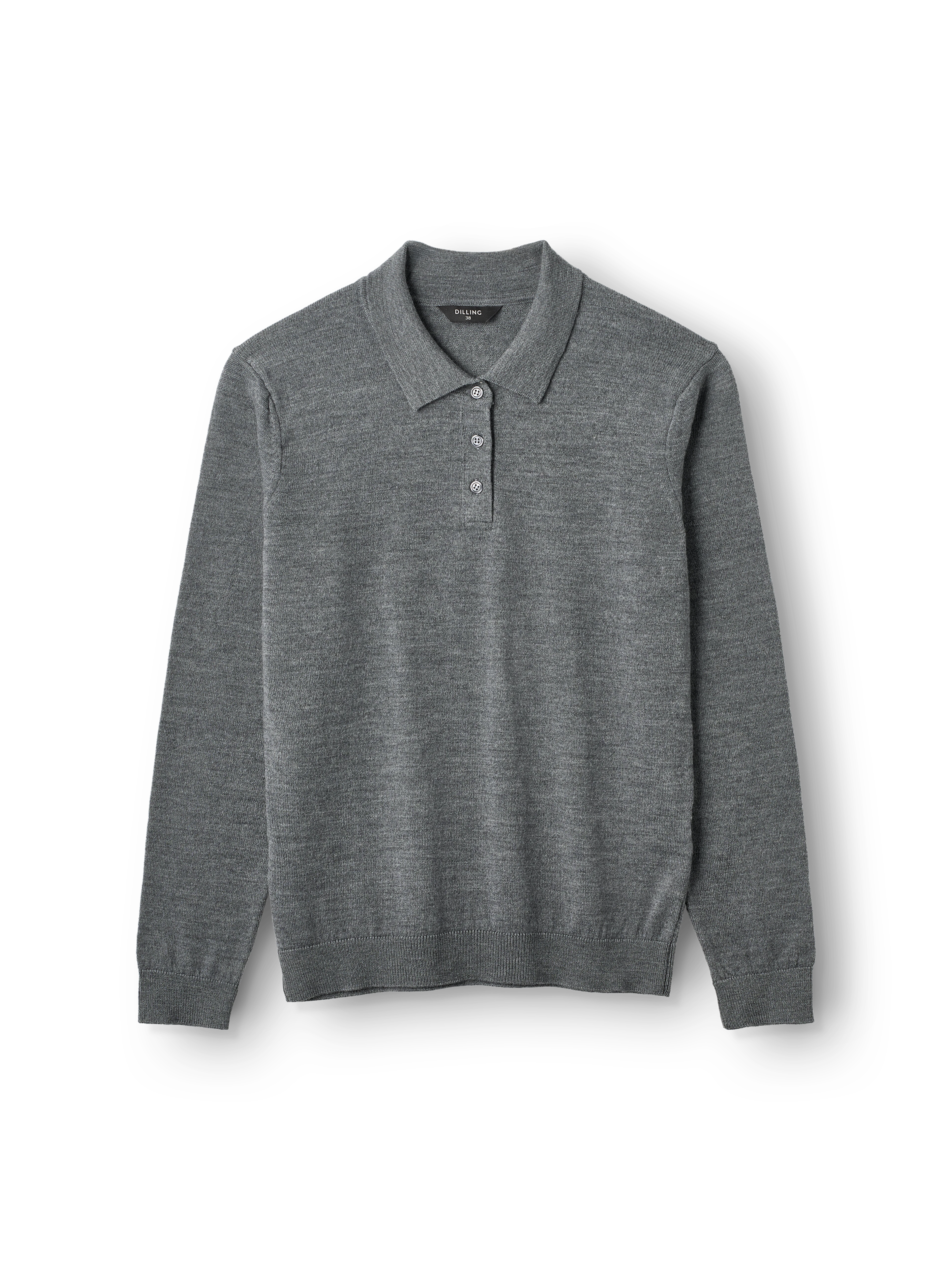 Women's merino wool polo shirt - Free shipping - Dilling