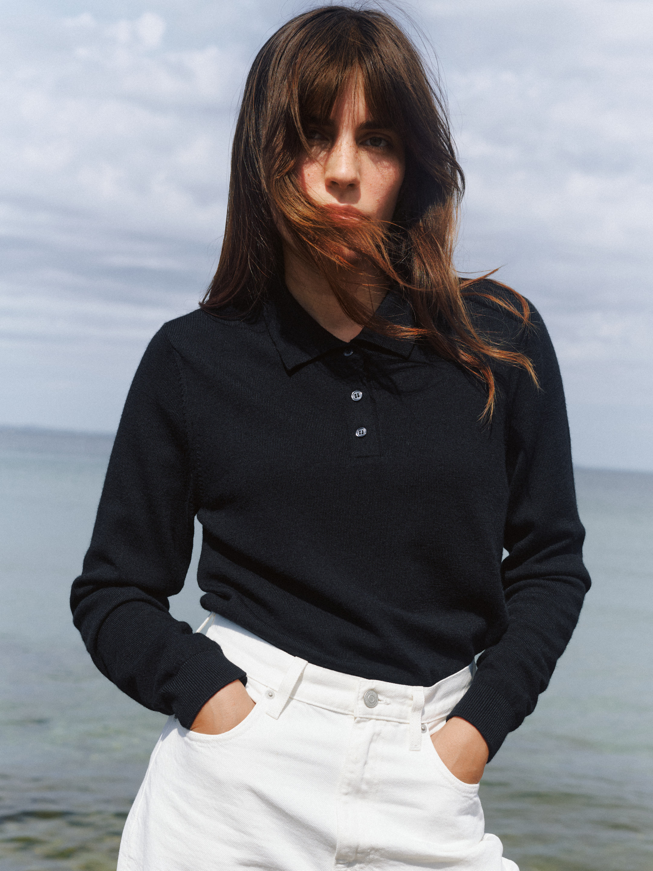 Long sleeve polo 1