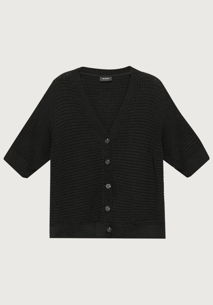 Cardigan med korte ermer