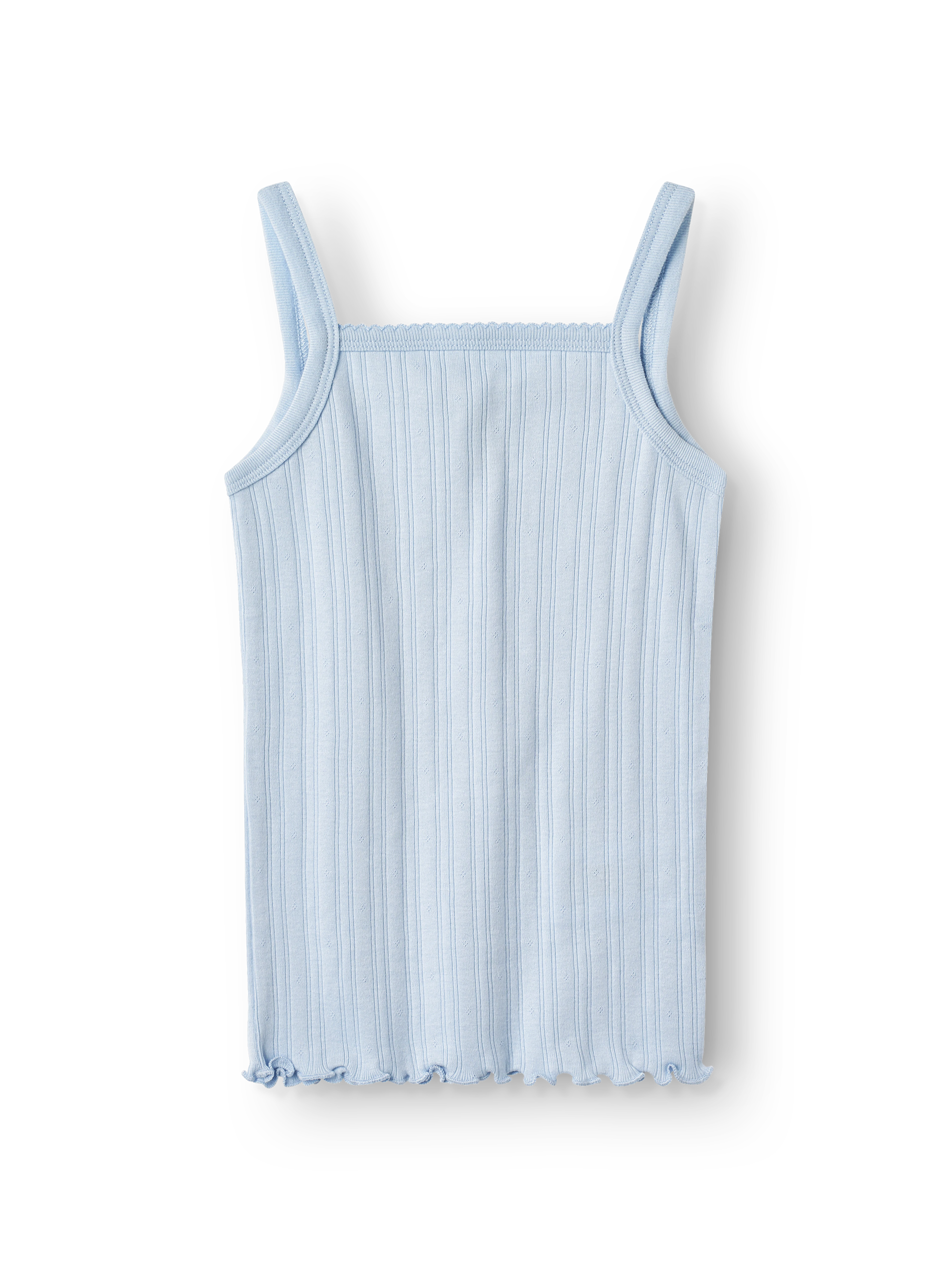Children's cotton pointelle strap top - €17.49 - Dilling