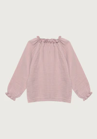 Bluse i musselin til barn