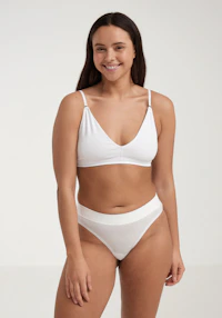 Bralette i bomull til dame