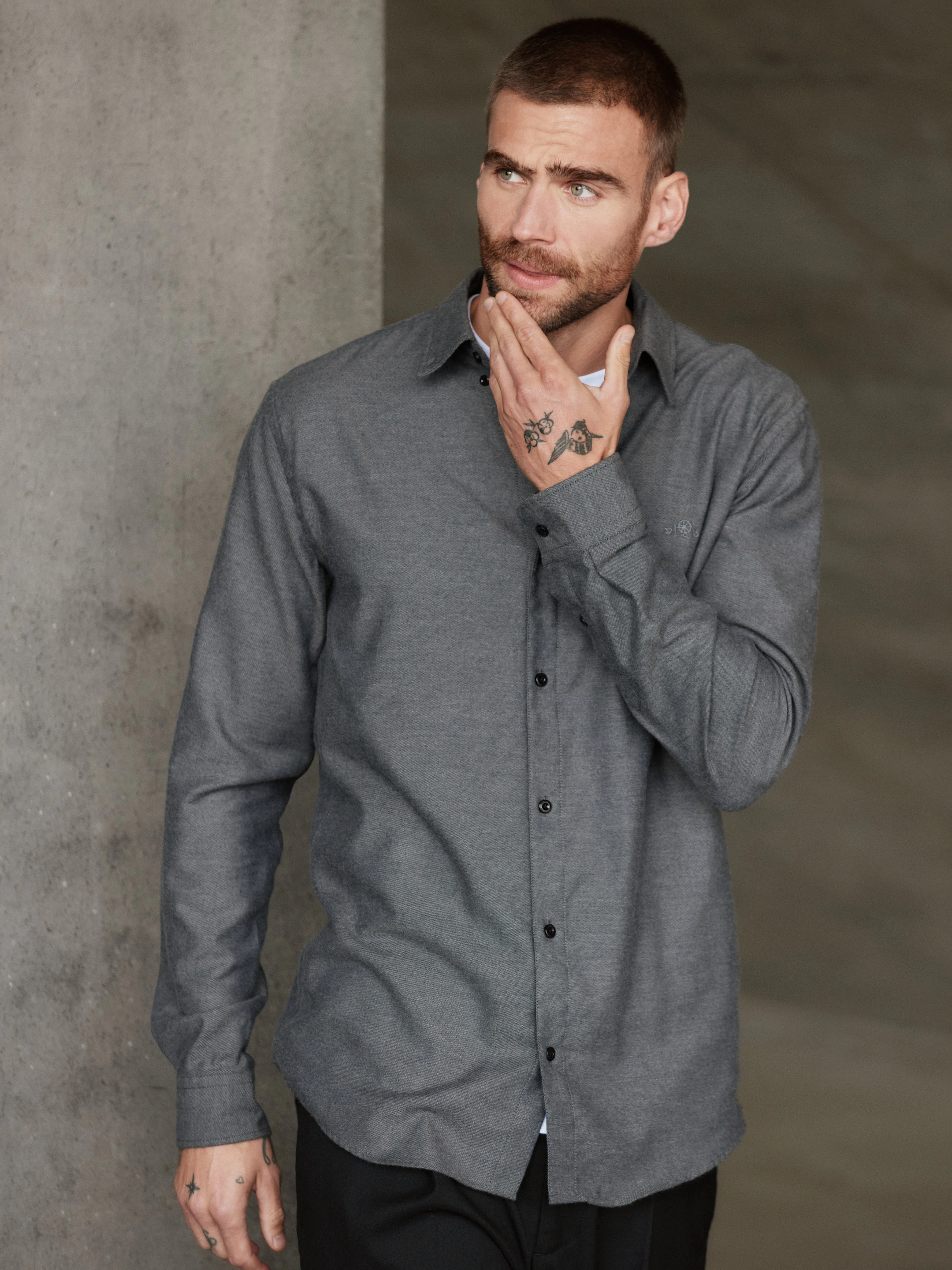 Chemise Diesel Flanelle Noire à Carreaux - Taille 2XL Coton - Occasion état Correct