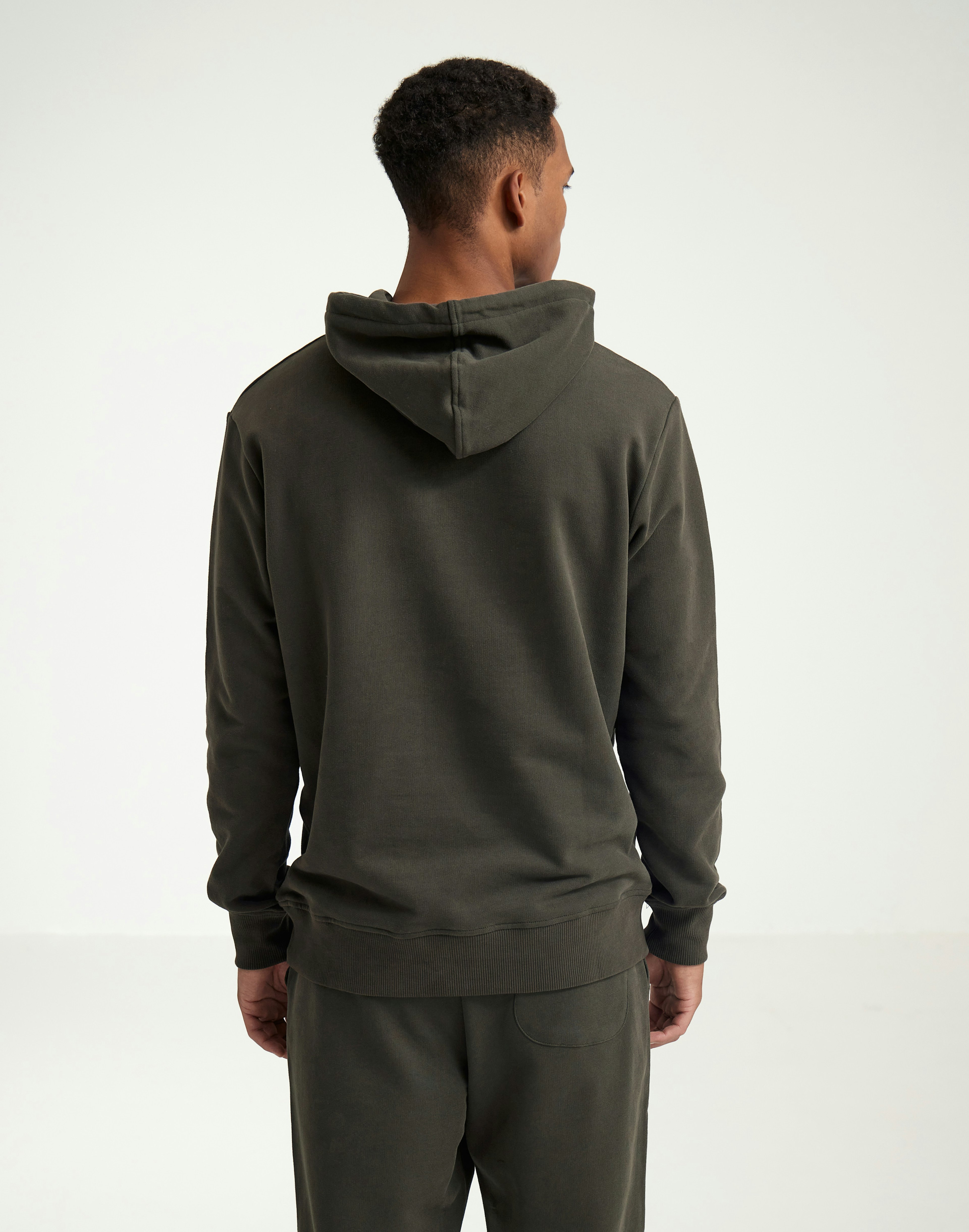 Andrew Sweat à Capuche Homme - Coupe Ample Décontractée & Motif Léopar