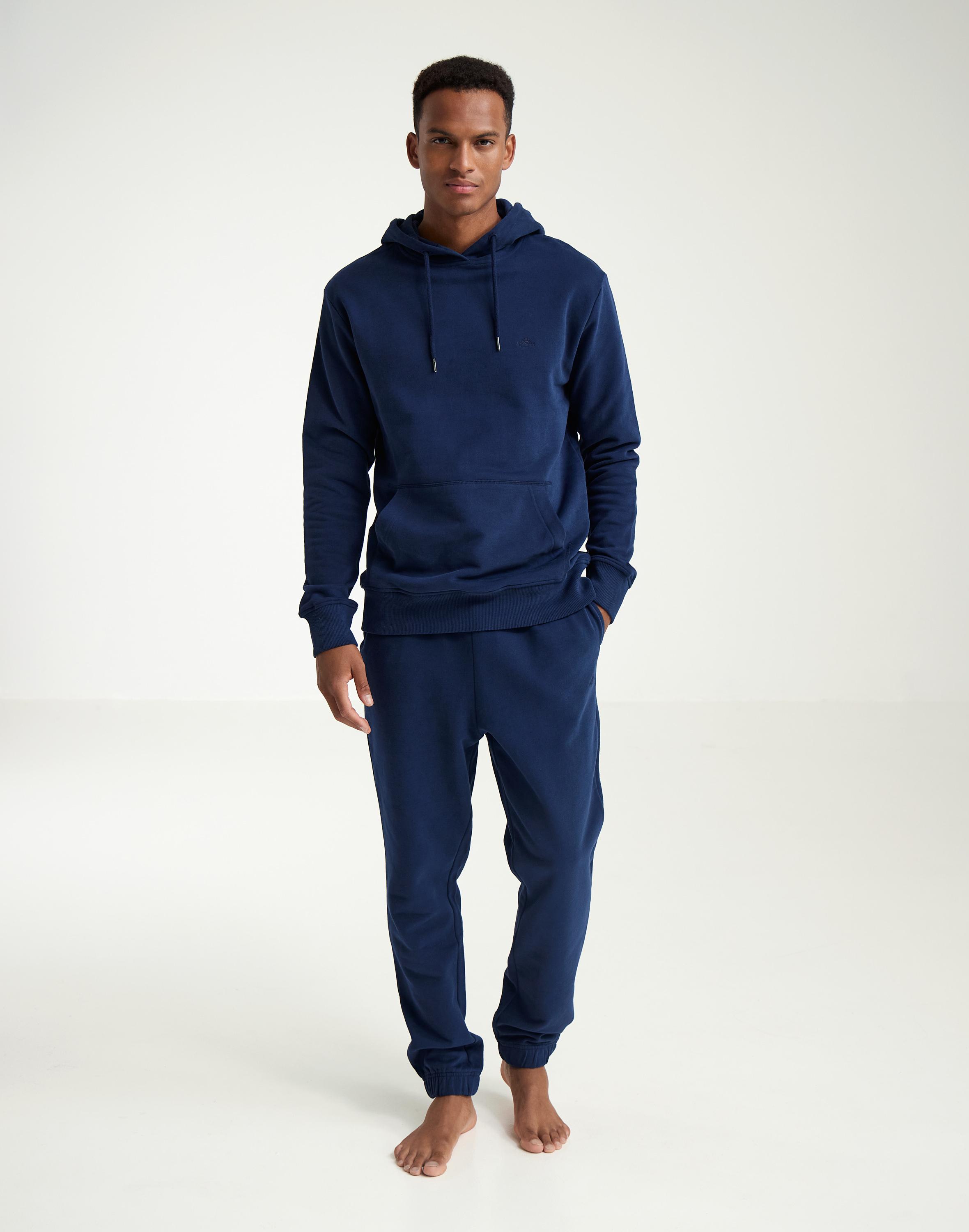 GAP HERITAGE JOGGER - Trainingsbroek - navy uniform/zwart